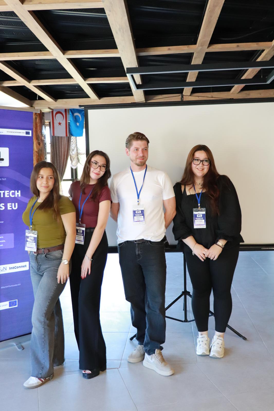Öğrencilerimiz Erasmus+ Genç Kadınlar Teknoloji ve Liderlik Projesinde Yer Aldı